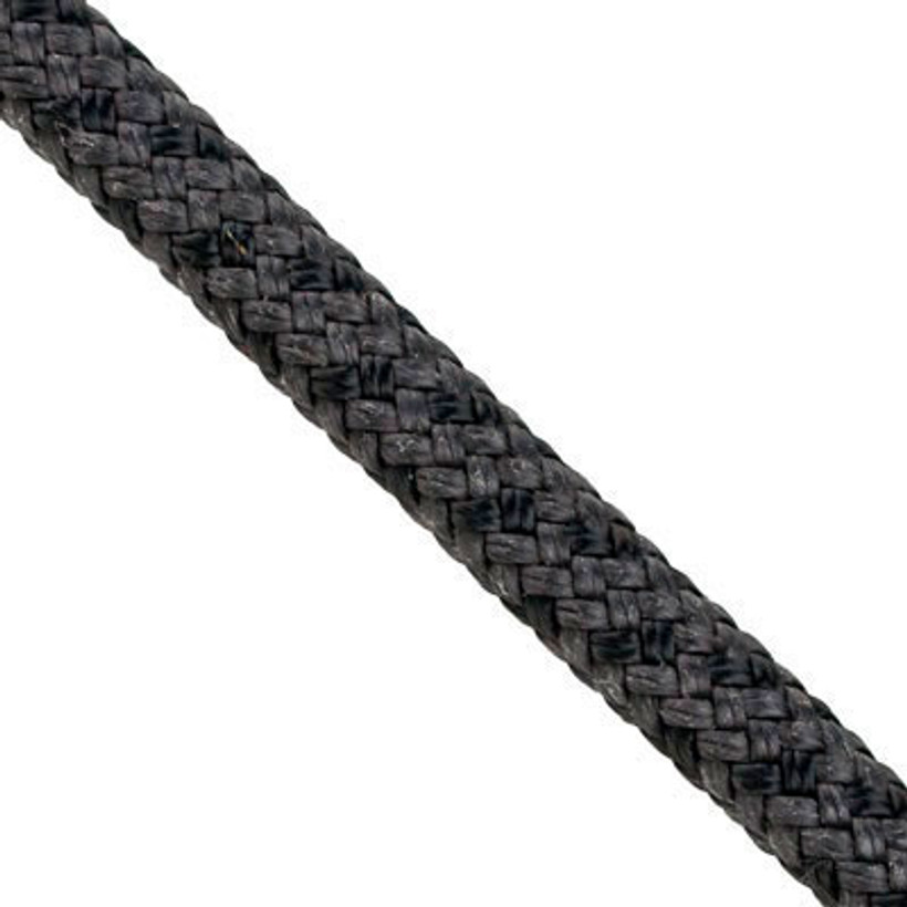 Yale Cordage 8mm Black Bee Line by the foot