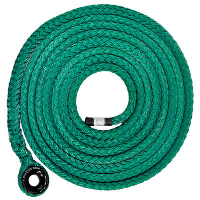 Active slide of 10ft x 3/4in 10X Sling with 1 LARGE X-Ring