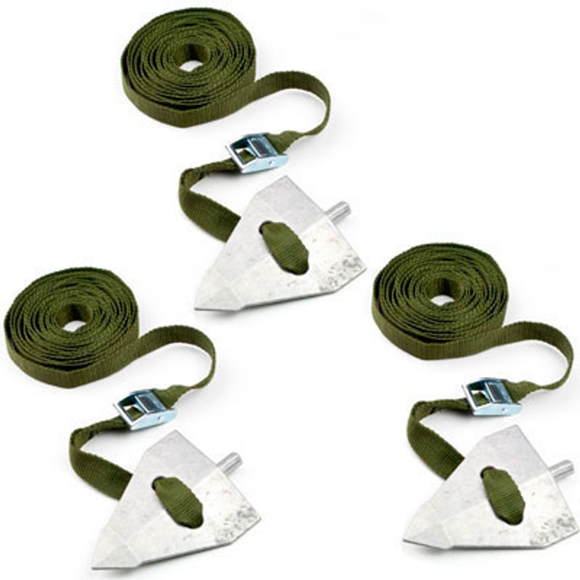 Active slide of Arborbrace Tree Guying Kit Aluminum Jumbo