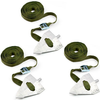 Active slide of Arborbrace Tree Guying Kit Aluminum Jumbo