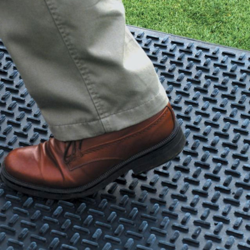 Active slide of Alturnamats VersaMAT 3ft by 8ft Black