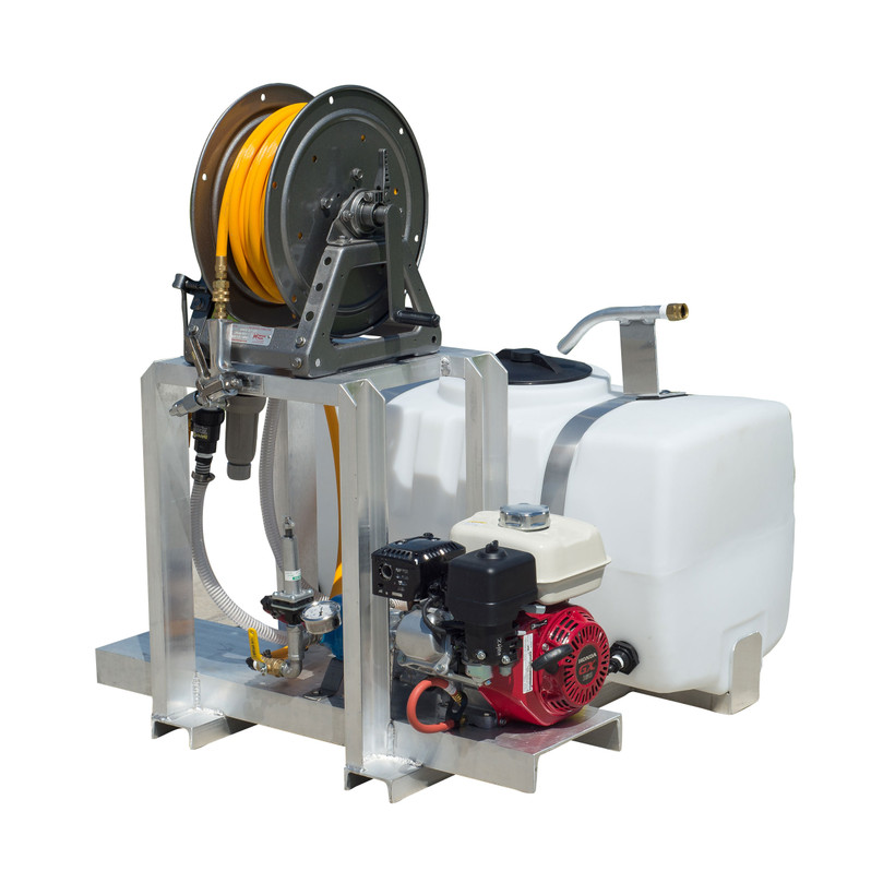 Active slide of SHERRILLtree Commercial Lawn Spray Skid 50 gallons with JD Gun