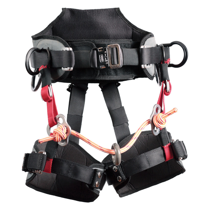 Active slide of Buckingham Ergovation Tree Climbing Harness