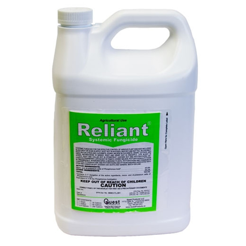 Active slide of Reliant Systemic Fungicide