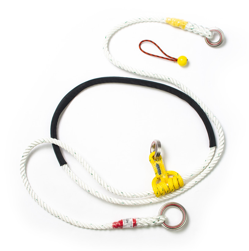Active slide of Notch Treemaster Adjustable Friction Saver with Wear Safe™ Rings
