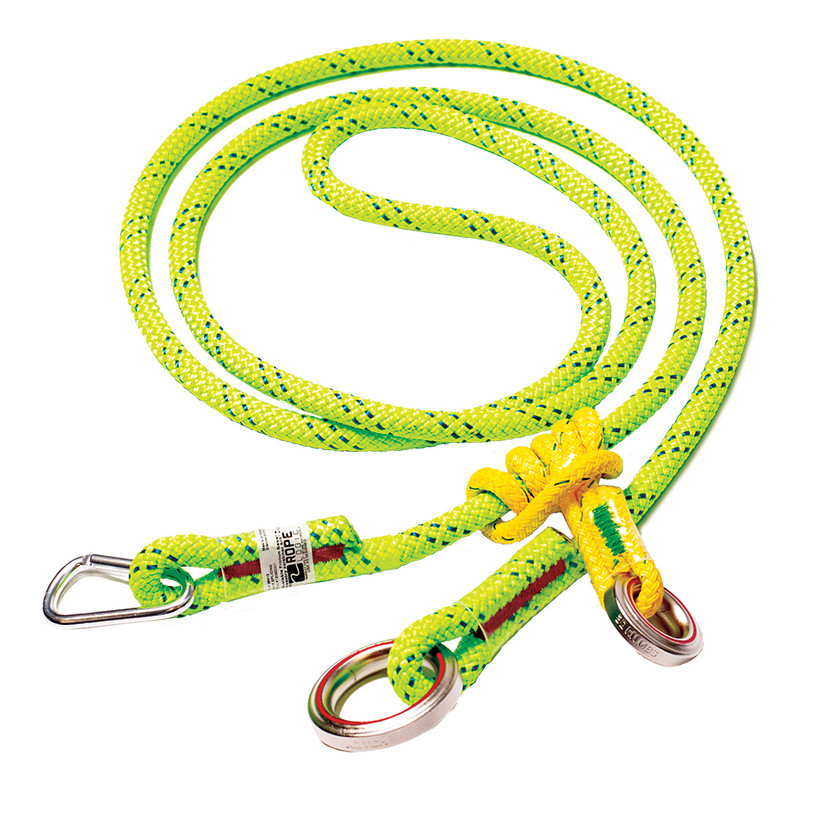 Active slide of Rope Logic KMIII Adjustable Friction Saver with Accessory Carabiner