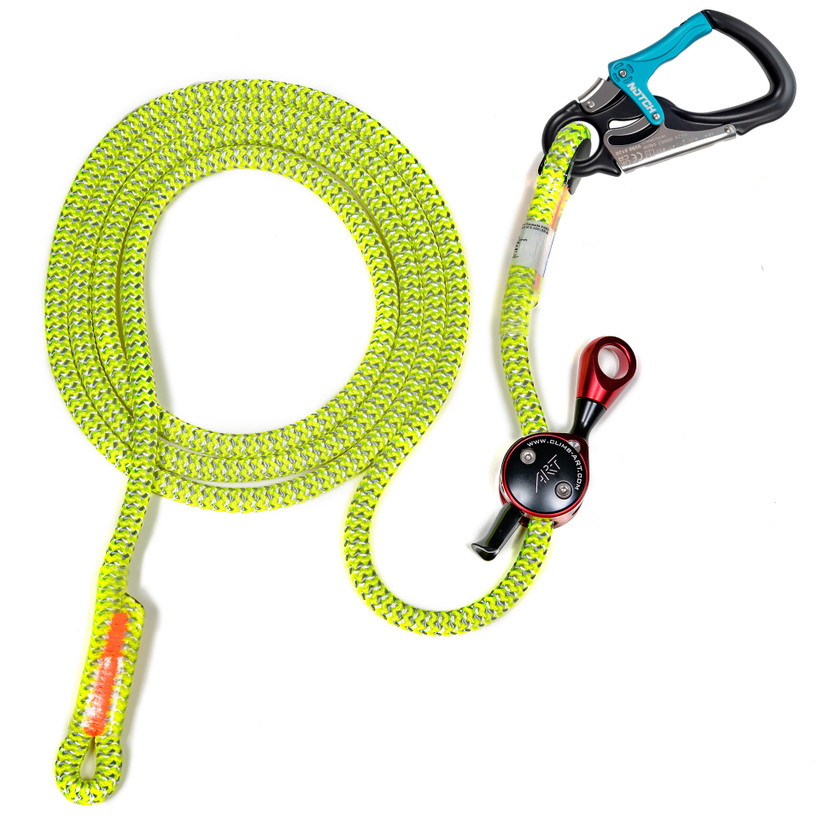 Active slide of Rope Logic Lava Lanyard w/ ART Positioner &  Triple Action Snap