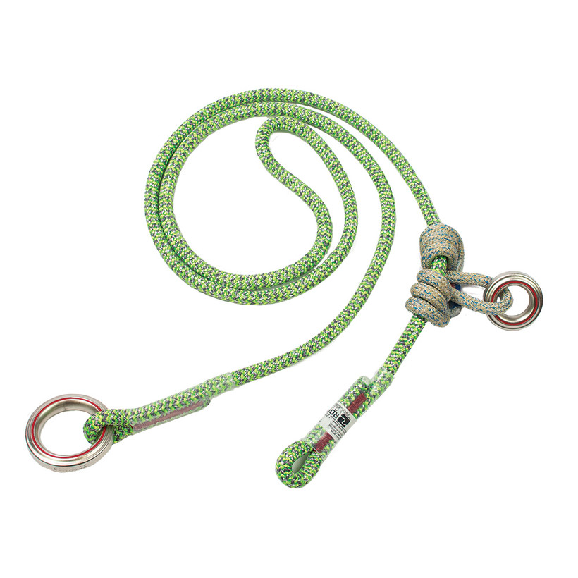 Active slide of Rope Logic 7' Friction Saver w/ Steel Rings