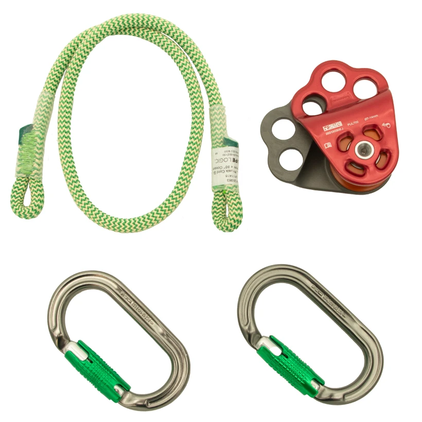 Active slide of DMM Hitch Climber Pulley System