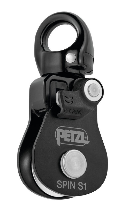 Active slide of Petzl Spin S1 - Black