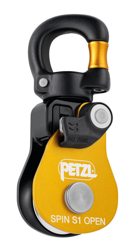 Active slide of Petzl Spin S1 - OPEN