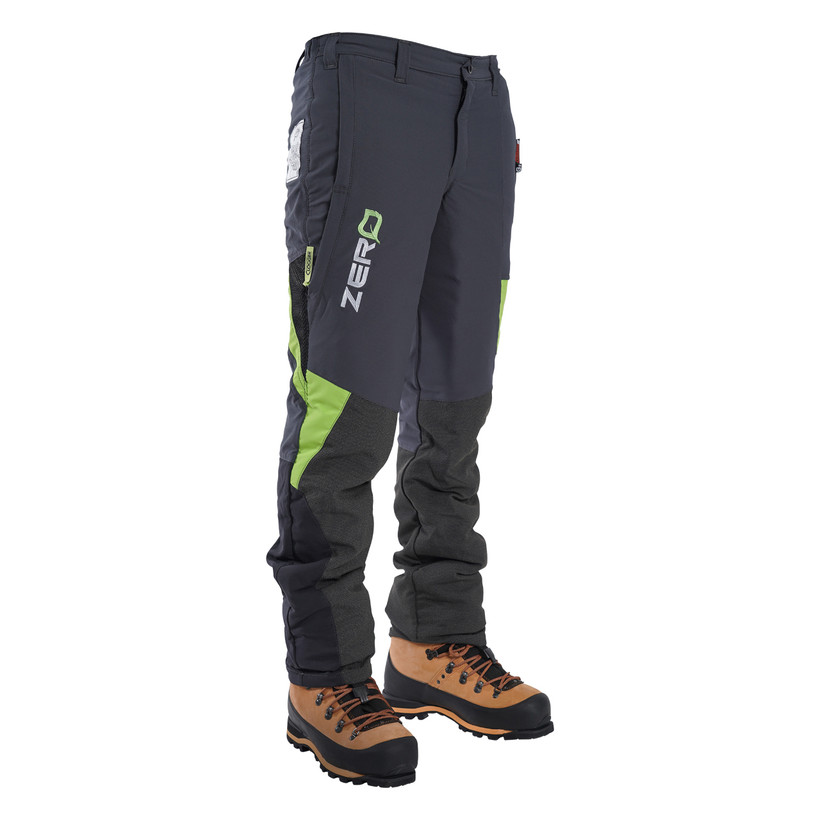 Active slide of Clogger Zero Chainsaw Pants with 360 Calf Wrap