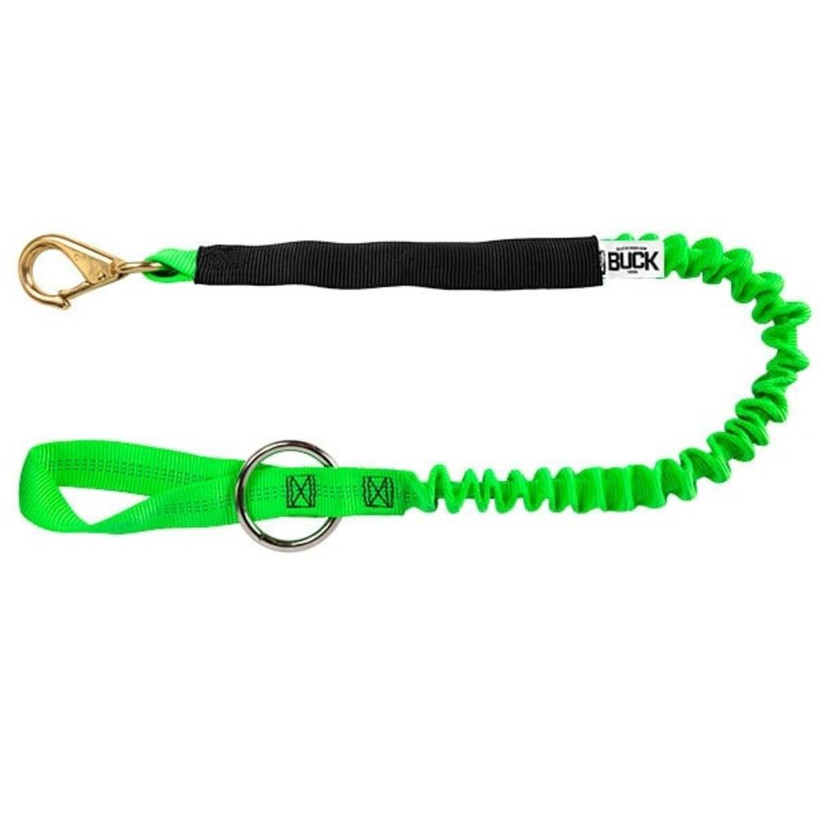 Active slide of Buckingham Chainsaw Lanyard with Bronze Snap Attachment