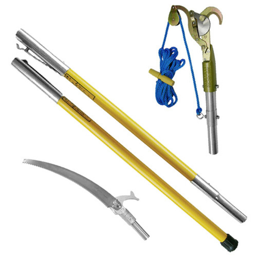 Active slide of FG Series Manual Pole Saw and Tree Pruner Kit - 1 1/4