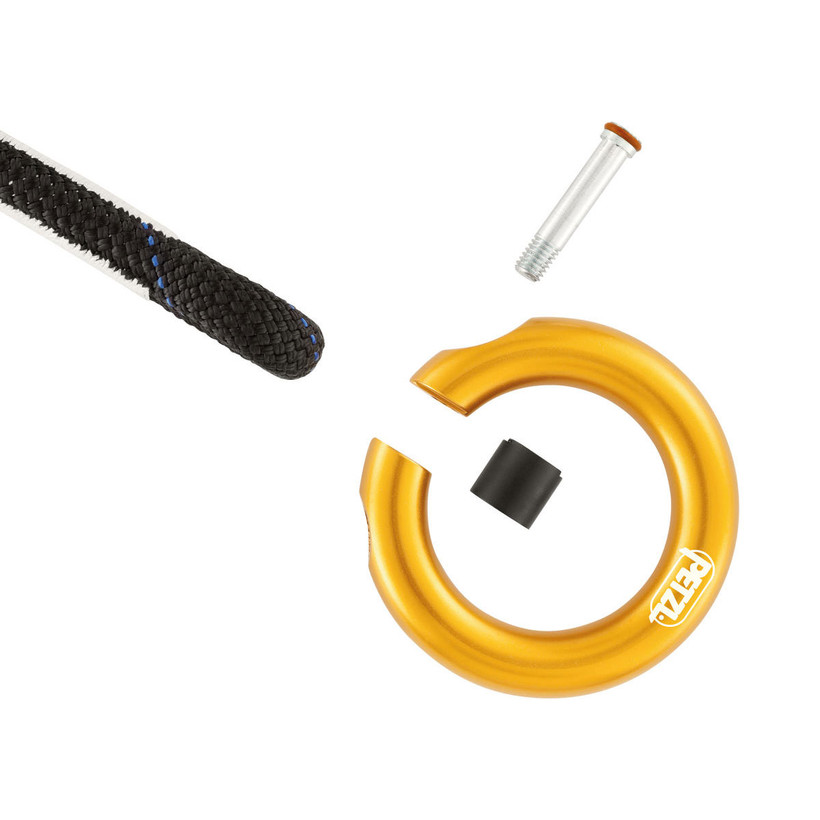 Active slide of Petzl Ring Open