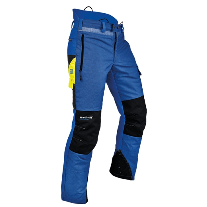 Active slide of Pfanner Gladiator Ventilation Blue Chainsaw Pants