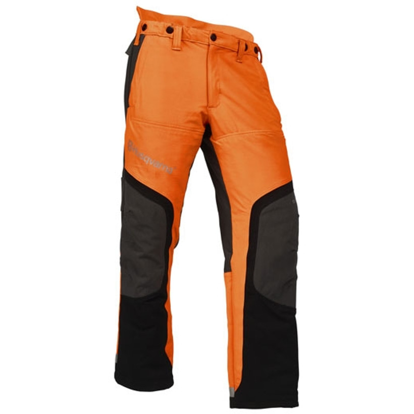 Active slide of Husqvarna Technical Hi-Vis Chainsaw Pants