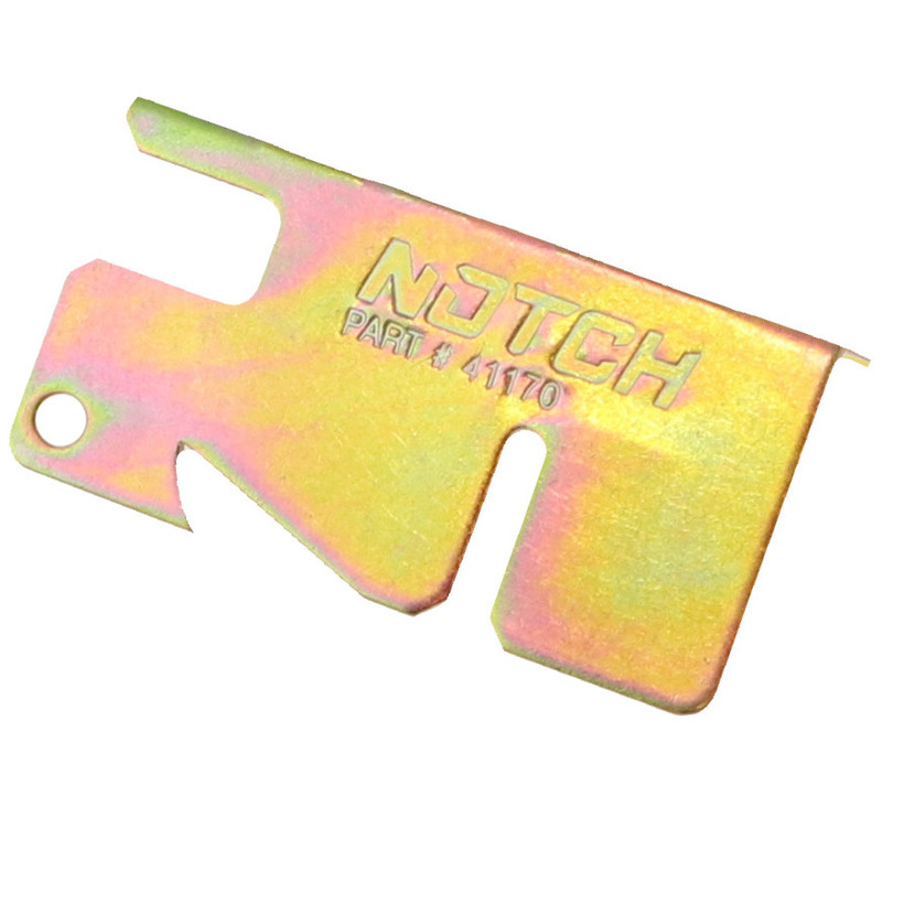 Active slide of Notch Gaff Gauge