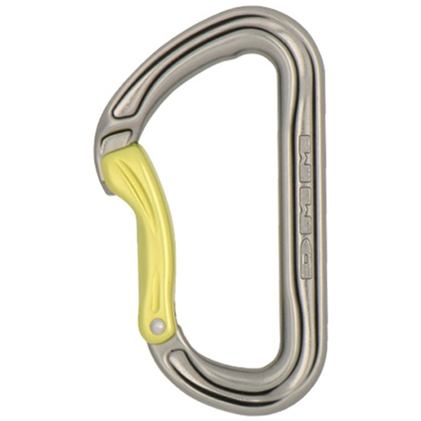 Active slide of DMM Shadow Bent Gate Carabiner