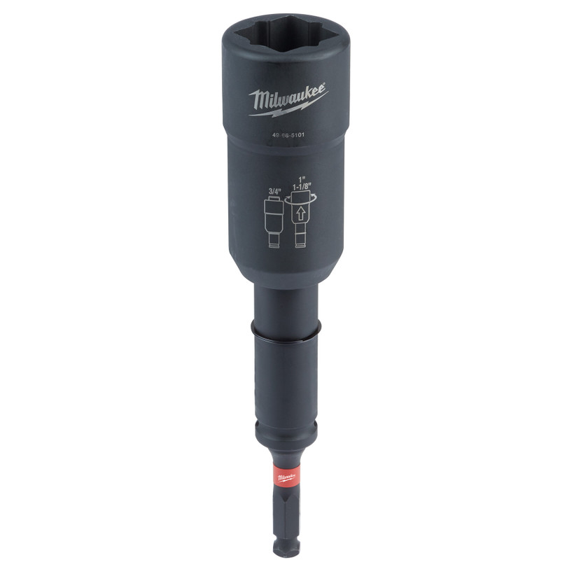 Active slide of Milwaukee SHOCKWAVE Lineman's 3-in-1 Distribution Utility Socket