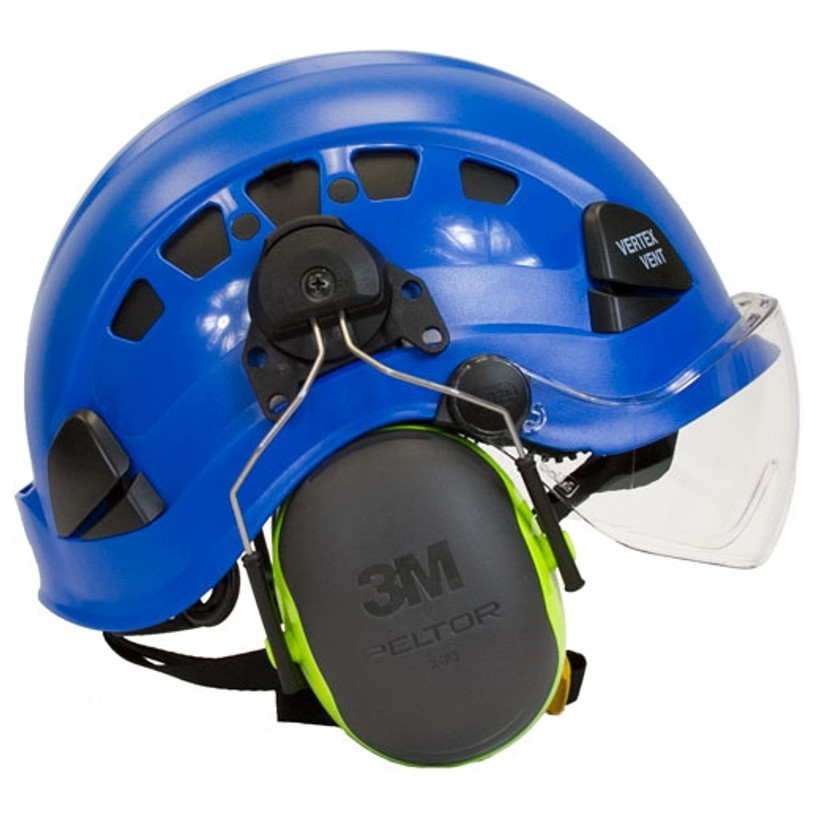 Active slide of Petzl Vertex Vent ANSI Clear Visor Kit