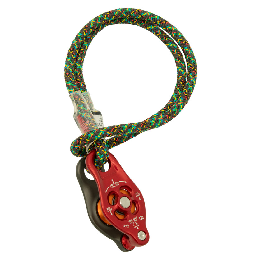 Active slide of DMM Pinto Pulley Prusik