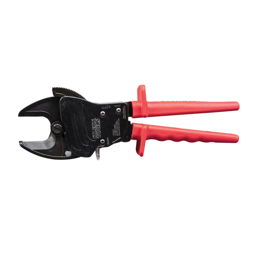 Active slide of Klein Open Jaw Ratcheting Cable Cutter
