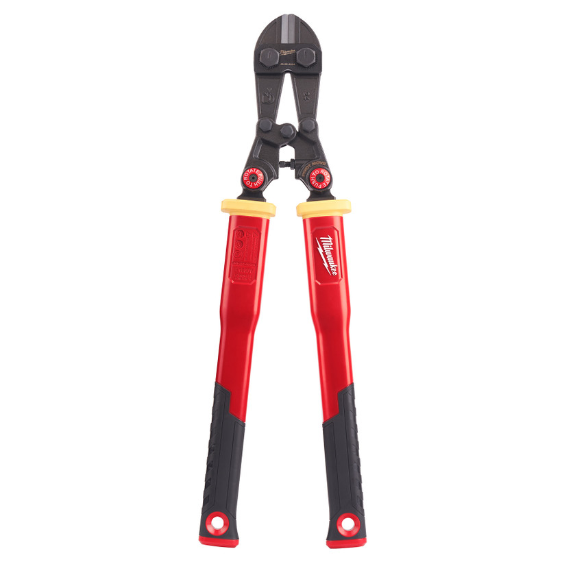 Active slide of Milwaukee Fiberglass Bolt Cutter - PIVOTMOVE Handles
