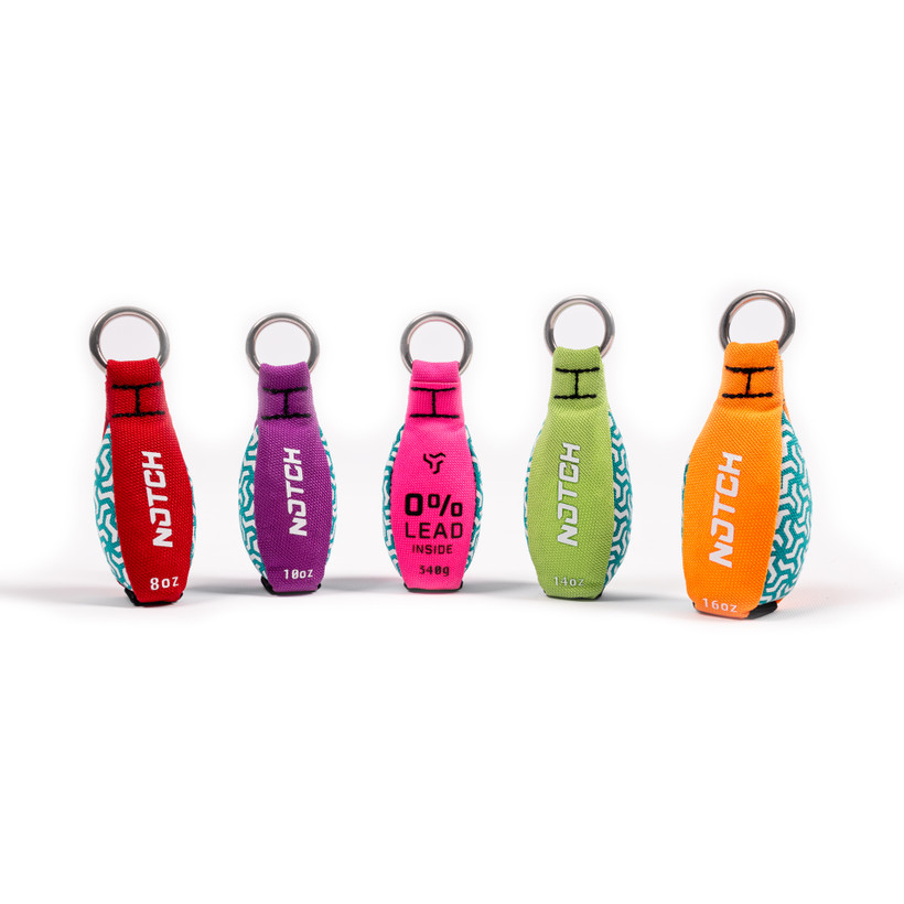Active slide of Notch ZERO Throw Weights