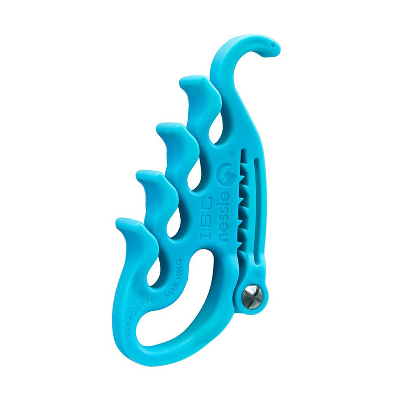 Active slide of ISC Nessie Rope Lanyard Management Clip