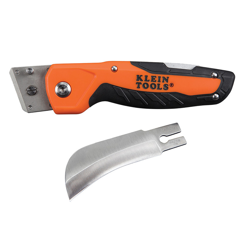 Active slide of Klein Cable Skinning Utility Knife with Replaceable Blade
