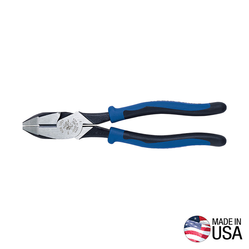 Active slide of Klein Lineman's Pliers, 9-Inch, Journeyman Handle
