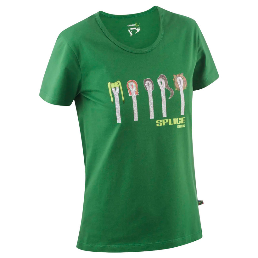 Active slide of Edelrid Women's Splice Girls T-Shirt