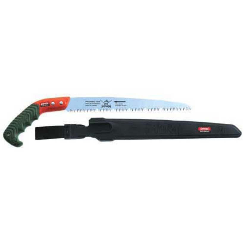 Active slide of Samurai Musha Straight Pruning Saw w/ Scabbard - 10-1/2
