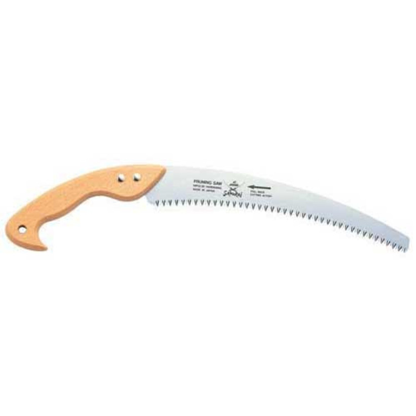 Active slide of Samurai Heavy Duty Non Tapered Curved Hand Saw Wood Handle - 13