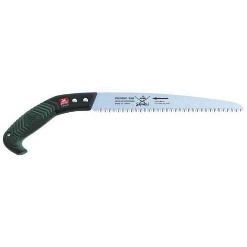 Active slide of Samurai Bushi Straight Pruning Saw w/ Scabbard - 9-1/2