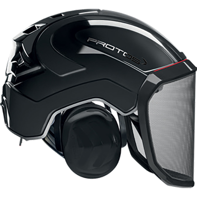 Active slide of Protos Integral Arborist Helmet - Original Colors