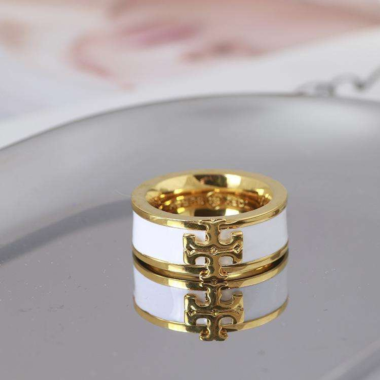 Tory Burch Kira Enamel Ring