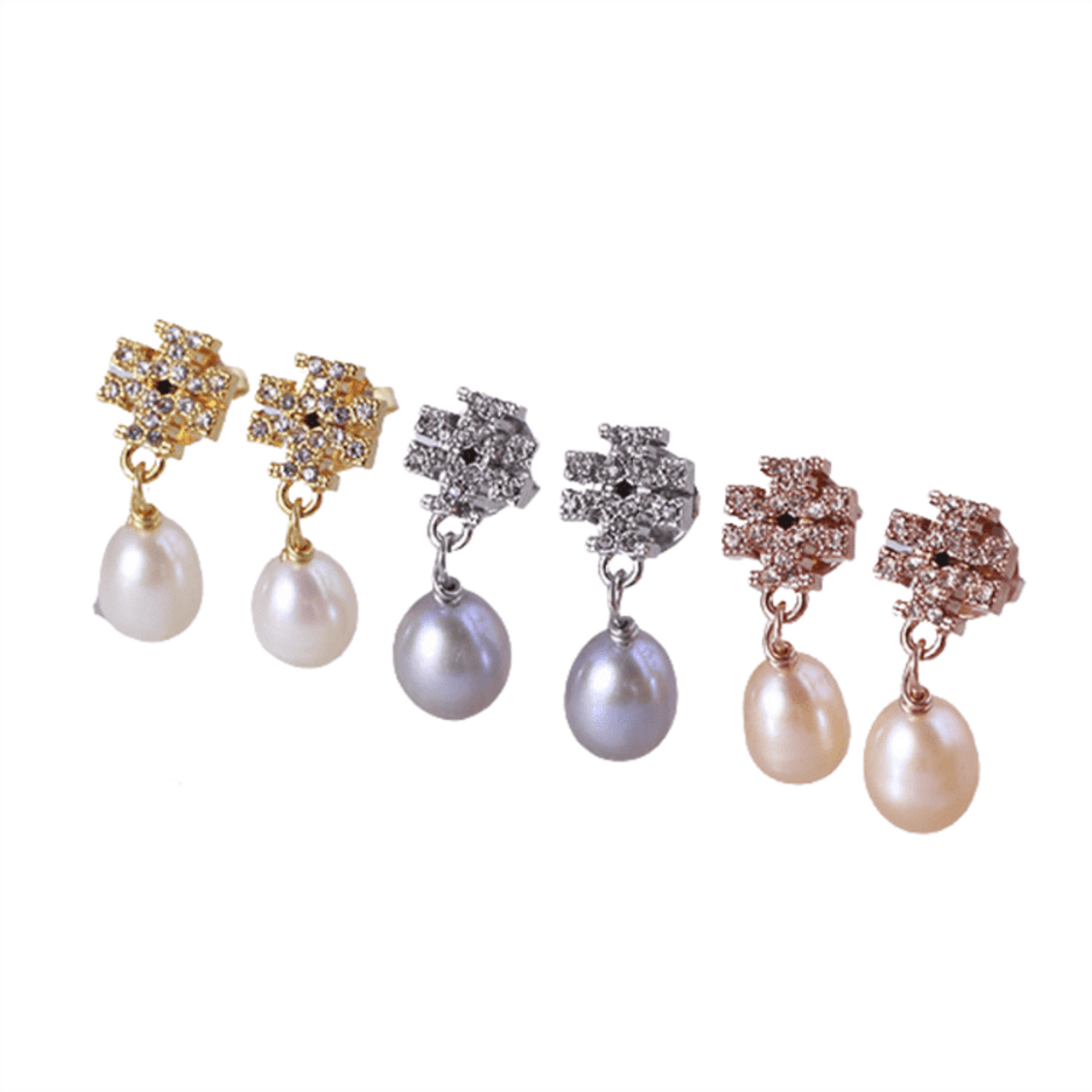 Tory Burch Crystal-Embellished Kira Earrings