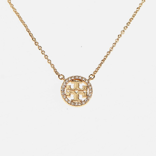 Tory Burch | Jewelry | New Tory Burch Gold Miller Pav Delicate Stud Earring  Necklace Set 96 | Poshmark