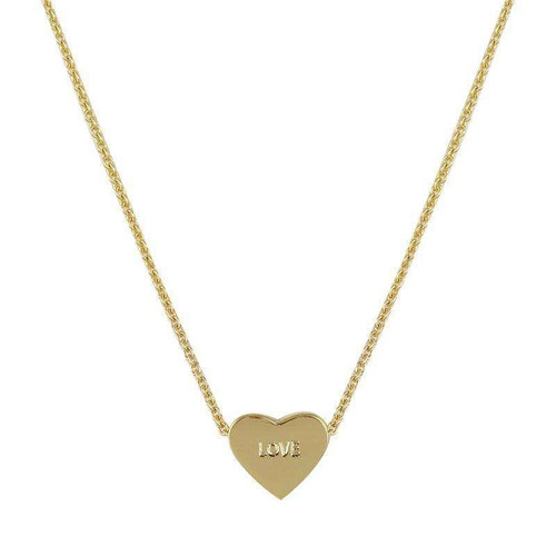 Kate Spade Dear Valentine Love Heart Pendant Necklace - Gold, Rose Gold, Silver Luxe Galaxy