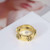 Tory Burch Gold Miller Stud Size 7 Ring