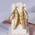 Tory Burch Peapod Freshwater Pearl Gold French Wire Drop Earrings - Single, Double