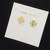 Tory Burch Kira Logo Stud Earrings - GOLD