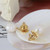 Tory Burch Kira Freshwater Natural Pearl Gold Drop Earrings