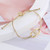 Tory Burch Crystal Embrace Ambition Bracelet - Gold, Rose Gold, Silver