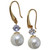 Kate Spade Crystal Pearl Hook Drop Earrings - Gold, Rose Gold, Silver Luxe Galaxy