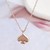 Kate Spade Glitter Spade Pendant Necklace - Rose Gold, Silver