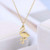 Kate Spade Gold Flamingo Drop Statement Necklace  w/ Dust Bag and Gift Box Luxe Galaxy