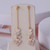 Kate Spade Heart Clove Flower Cluster Drop Earrings - Gold, Rose Gold